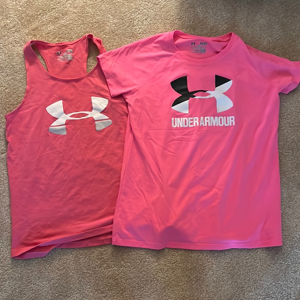 Under Armour girls shirts
